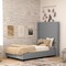 Flash Furniture Gray Twin Platform Bed with Tufted Headboard YK-1077-GY-T-GG - alternate 1